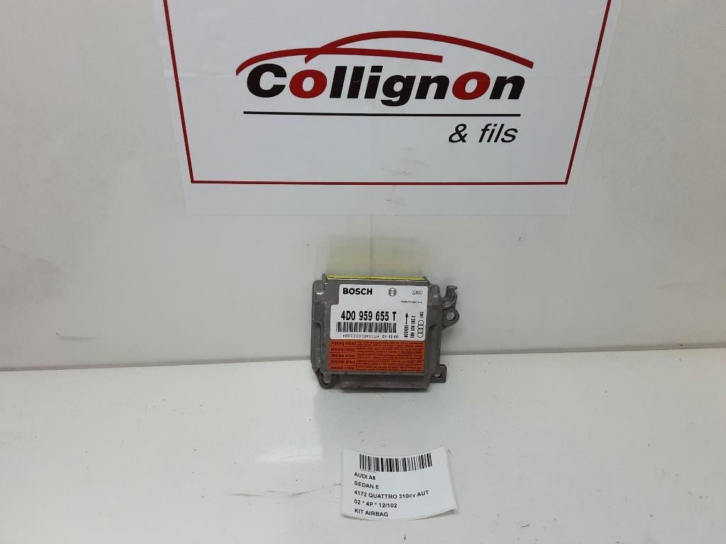 COMPUTER AIRBAG Audi A8 (D2) (01-1994/09-2002) (4D0959655T), Gebruikt, Mevr. I. Hauben, Audi, Rue de l'Espoir 34 34
4030  GRIVEGNÉE, BE