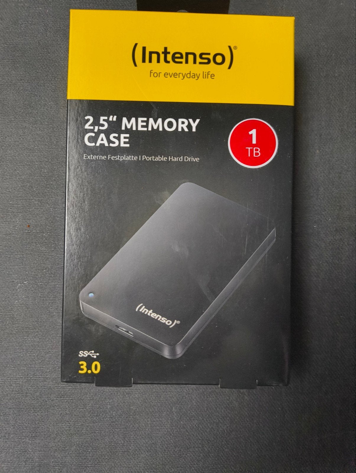 Disque dur externe Intenso 2,5 pouces de 1 To, Informatique & Logiciels, Chargeurs d'ordinateur portable, Enlèvement ou Envoi