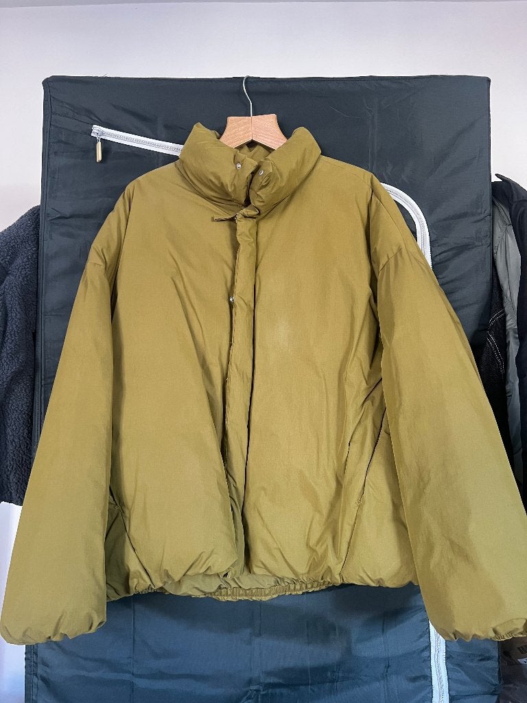 Doudoune Zara Kaki T:L, Maat 52/54 (L), Ophalen of Verzenden, Zo goed als nieuw, Zara Man