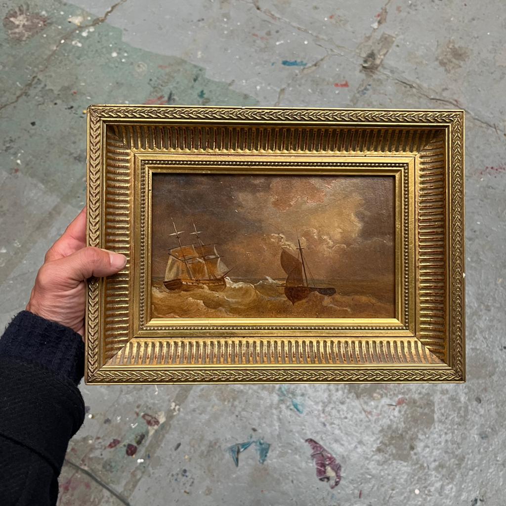 Marine schilderij, Enlèvement ou Envoi, Comme neuf