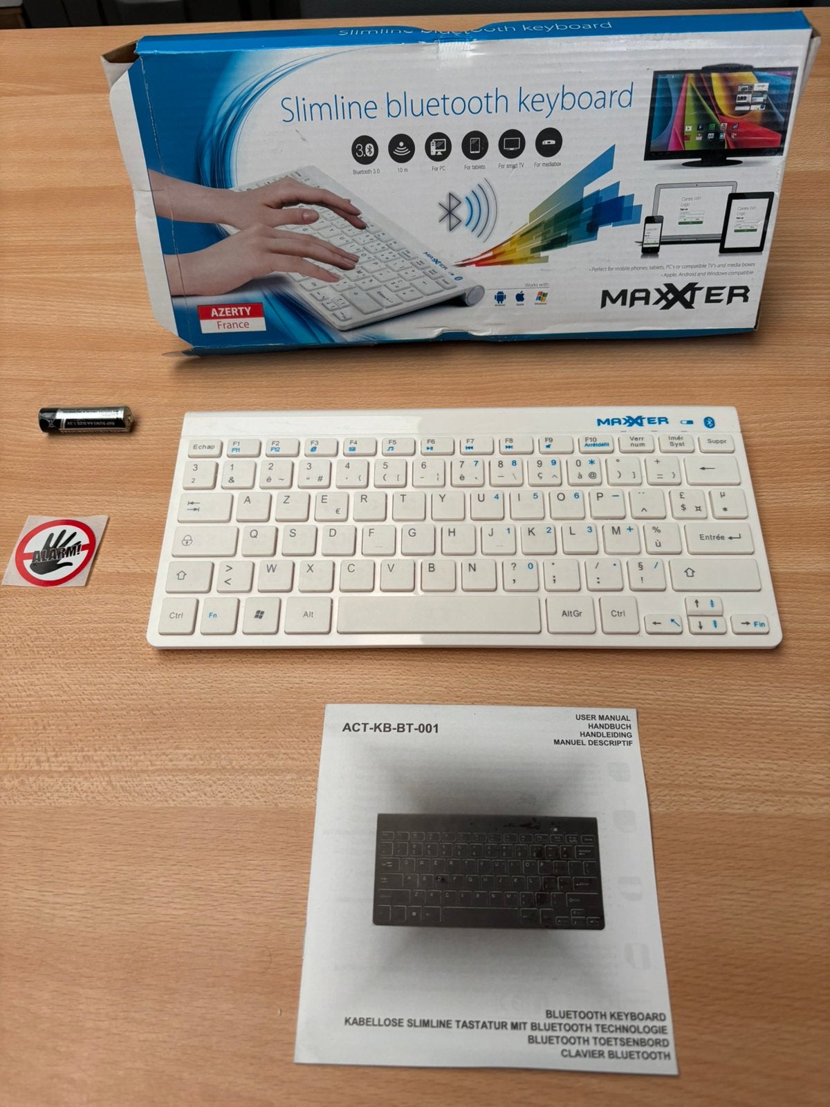 Clavier sans fil (Nouveau), Envoi, Neuf
