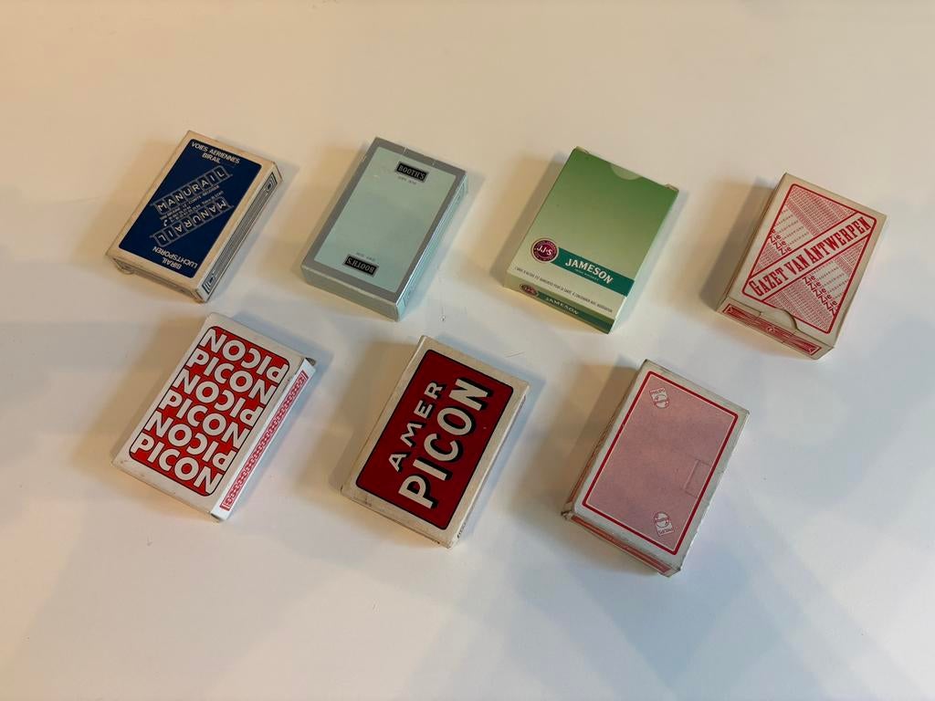Kaartspellen - collectie - reclame, Verzamelen, Speelkaarten, Jokers en Kwartetten, Zo goed als nieuw, Joker(s), Ophalen