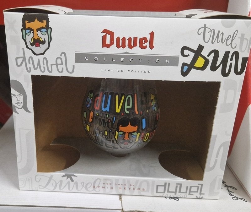 Duvel giftbox 'Denis Meyers' NL, Ophalen of Verzenden, Bierglas