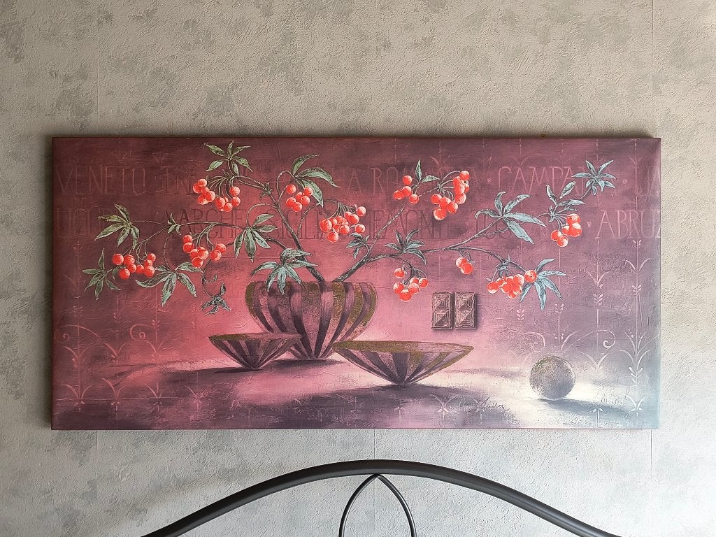Toile décorative 55x115 cm, 115 cm, 55 cm, Moderne, Multicolore