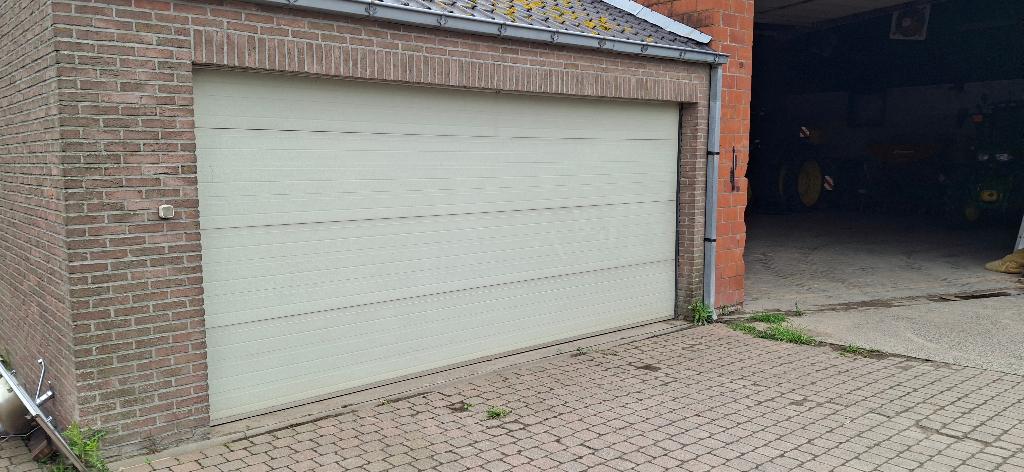 Sectionaal garapoorten, Doe-het-zelf en Bouw, Deuren en Vliegenramen, Ophalen, Gebruikt, Garagedeur, Metaal