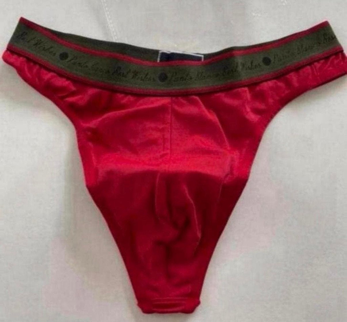 Nieuwe Polyamide String Men, Kleding | Heren, Ondergoed, Verzenden, Rood, Slip