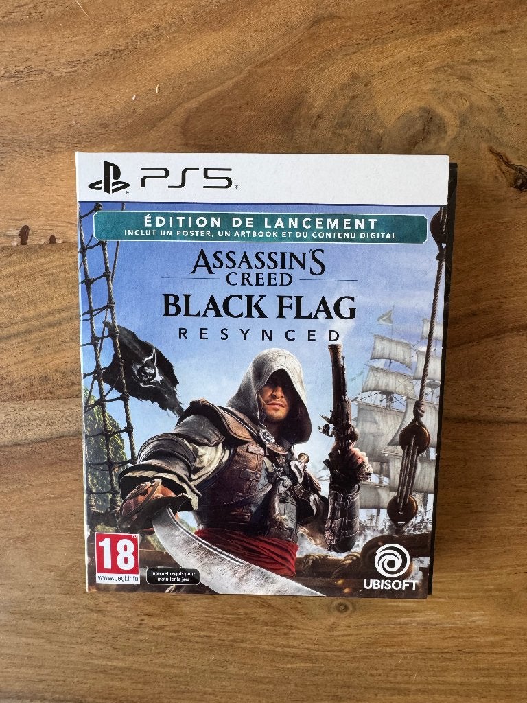 Assassin creed black flag PS5 - Launch edition, Enlèvement ou Envoi, 1 joueur, À partir de 18 ans, Aventure et Action