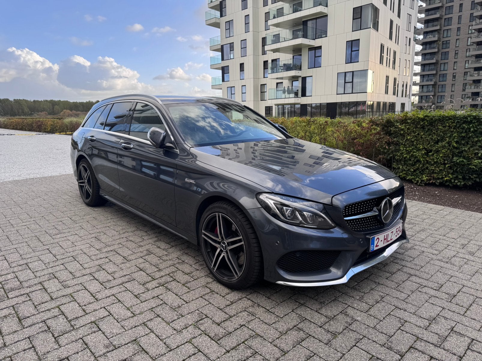 Mercedes C300de - 2015 - 250.000km - EURO6 FULL OPTION, Autos, Achat, Euro 6, Hybride Électrique/Diesel, Break