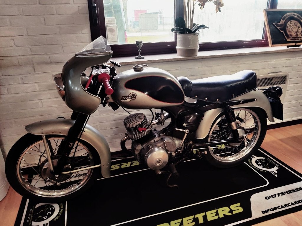 Oldtimer Ducati 98ss 1956 collector item, Motoren, Gebruikt, Super Sport, 98 cc, Handgeschakeld