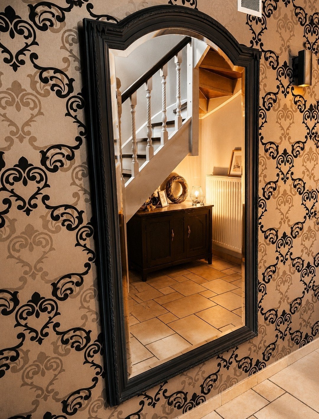 beau grand miroir, Maison & Meubles, Enlèvement