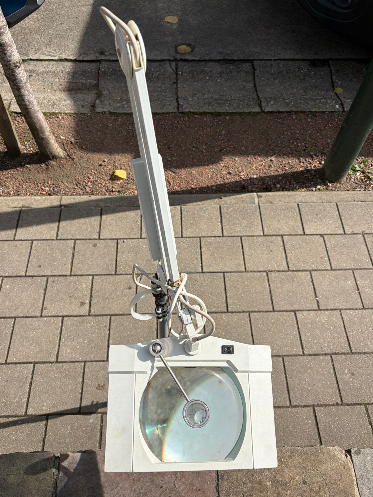 Loupe avec lampe, Enlèvement, Utilisé, Lampe loupe