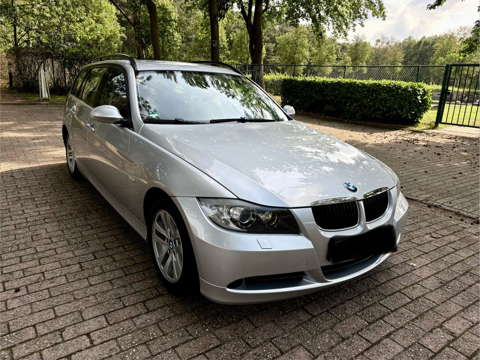 BMW E91 automat, benzine, gekeurd voor verkoop, Auto's, Automaat, 1995 cc, Zwart, 4 cilinders