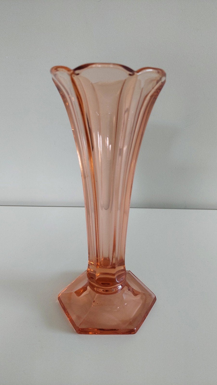 Val Saint Lambert - Americain vaas - Art Deco - Luxval 1935, Antiek en Kunst, Antiek | Vazen, Ophalen of Verzenden