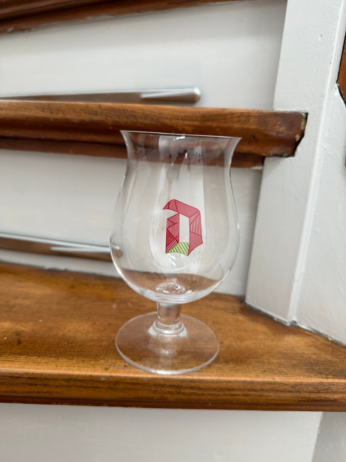 Duvel bierglas spiegelau 2015, Ophalen of Verzenden, Zo goed als nieuw, Glas of Glazen, Duvel
