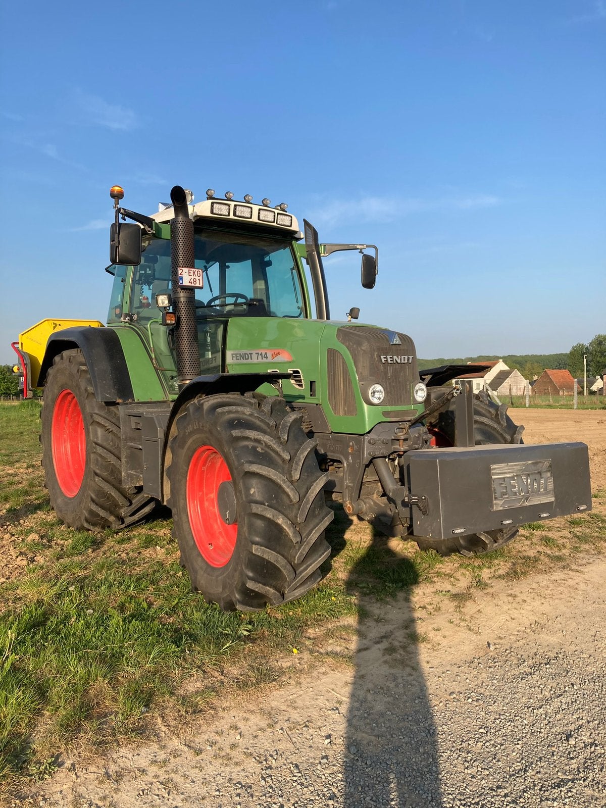 Fendt 714 vario com 3, Ophalen, Fendt