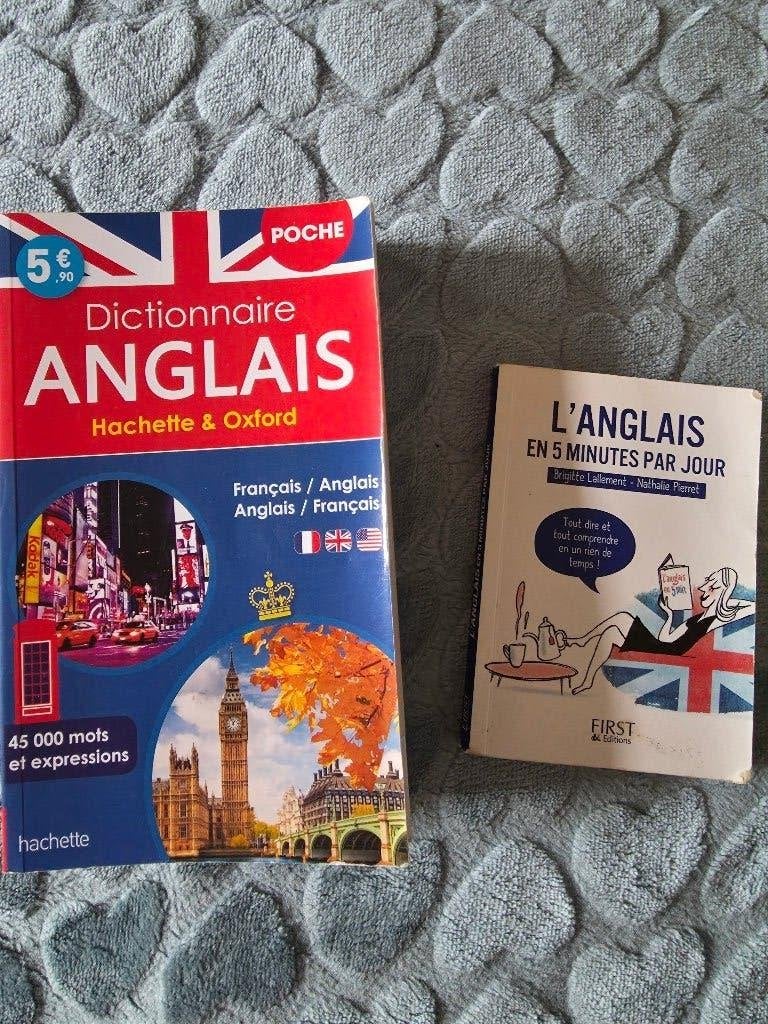 Lot de 2 livres d'anglais, Livres, Enlèvement, Comme neuf