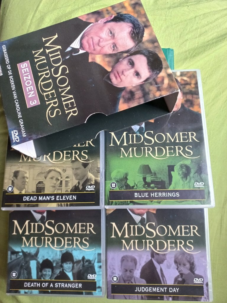 Midsomer Murders - Seizoen 3 (4 disc), Cd's en Dvd's, Dvd's | Tv en Series, Engels, Nederlands, Ophalen of Verzenden, Zo goed als nieuw