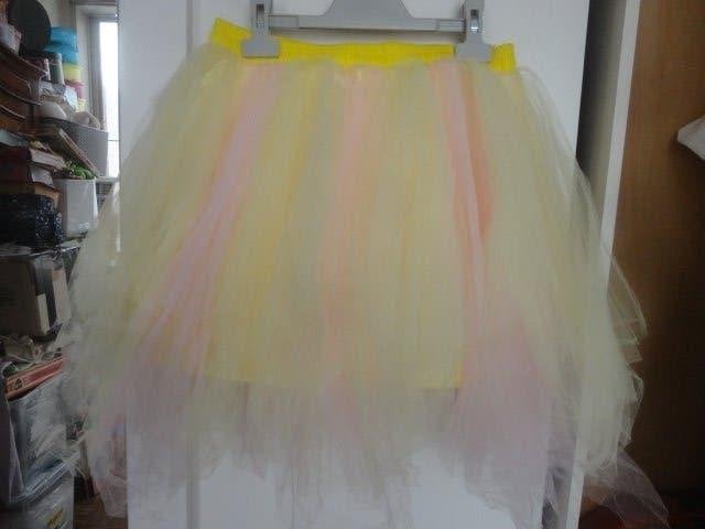 petit coat rok, Maat 38/40 (M), Geel, Ophalen of Verzenden, Zo goed als nieuw
