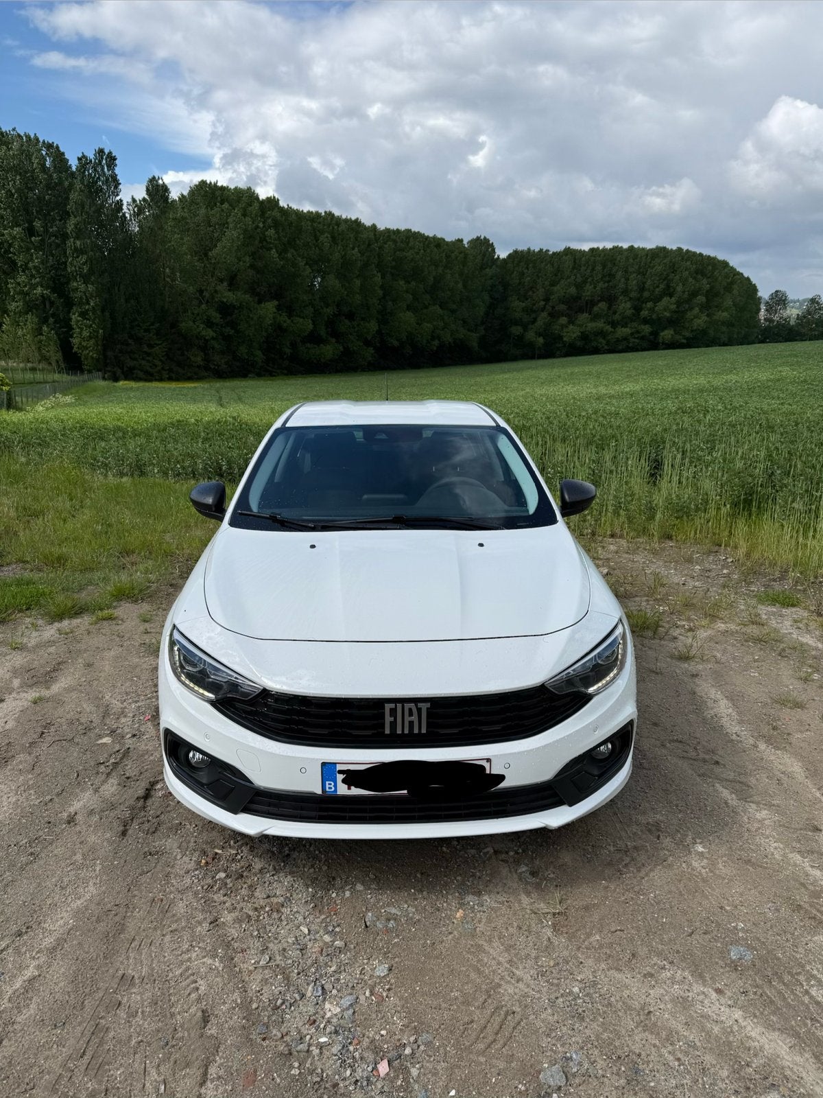 Witte Fiat Tipo 1.0 FireFly Turbo, Voorwielaandrijving, 4 deurs, Stof, Wit