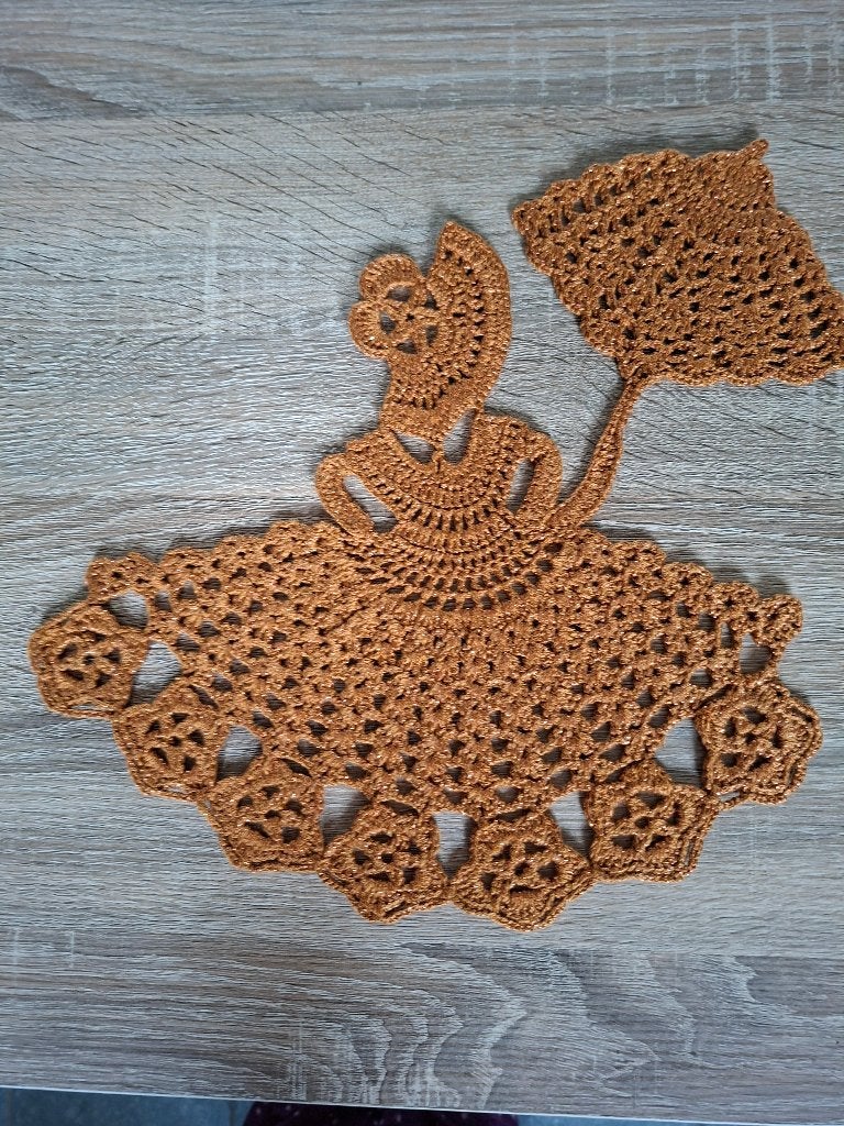 Gehaakt meisje, Enlèvement, Neuf, Crochet