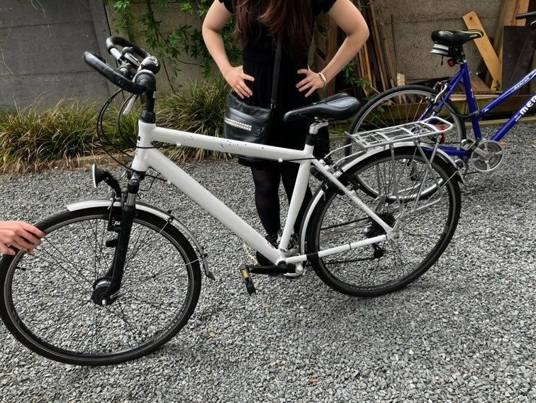 vélo blanc, Enlèvement, Comme neuf, Autres types