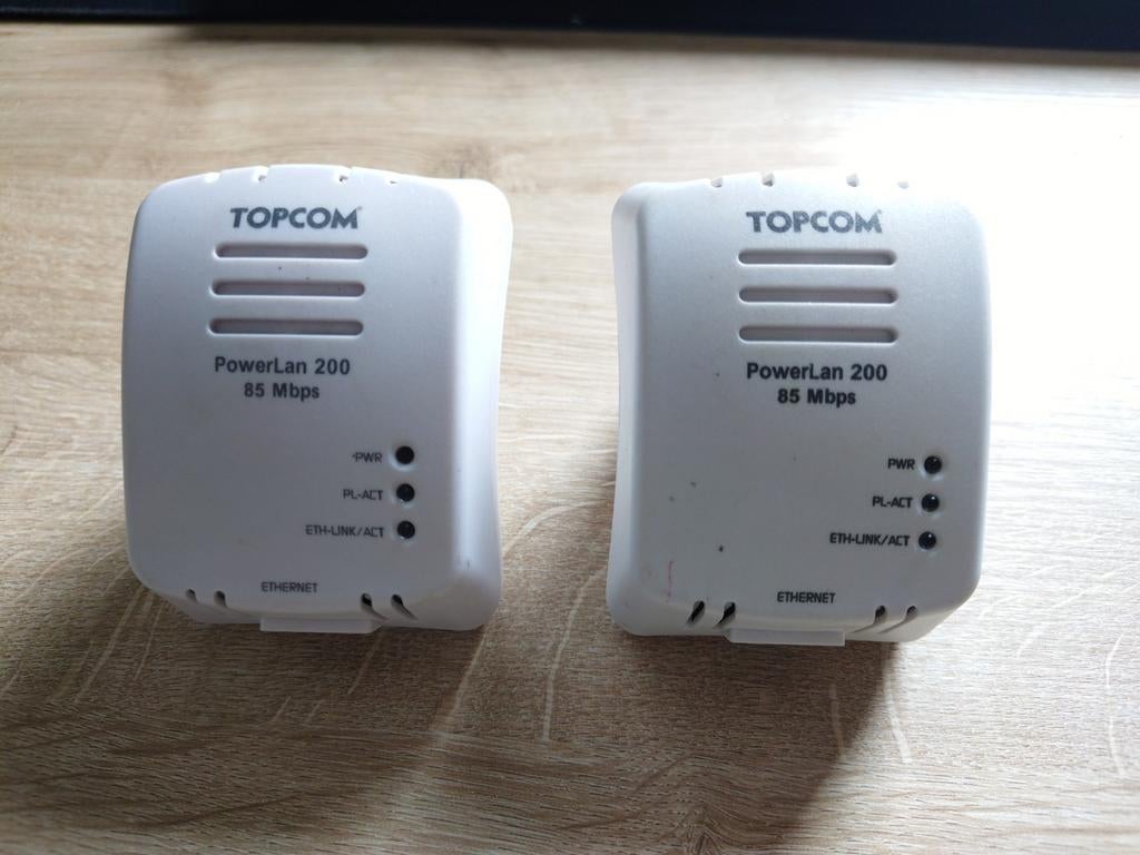 Topcom powerlines, Informatique & Logiciels, Adaptateurs powerline, Enlèvement