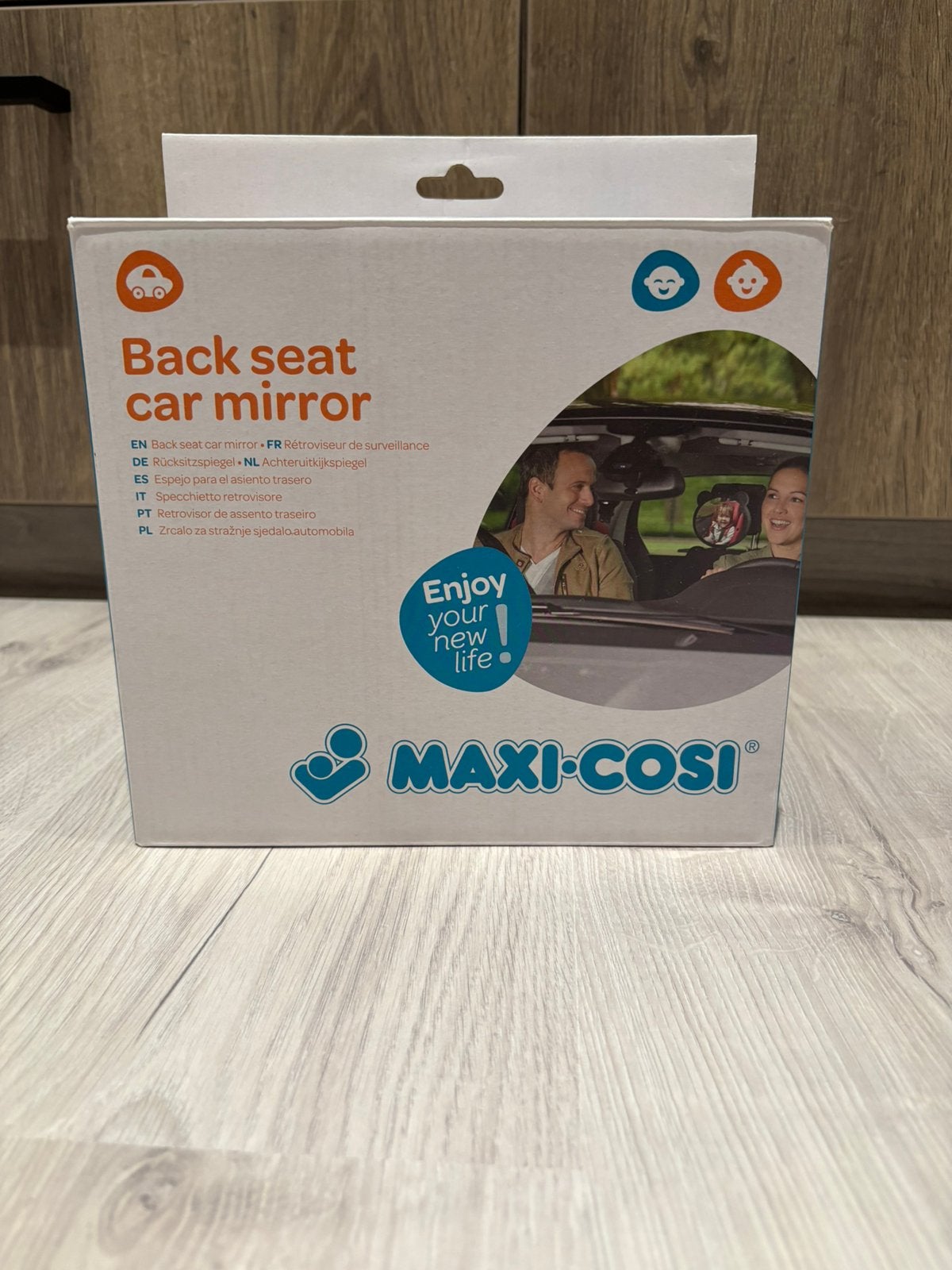 Maxi cosi achteruitkijkspiegel zwart, Enlèvement