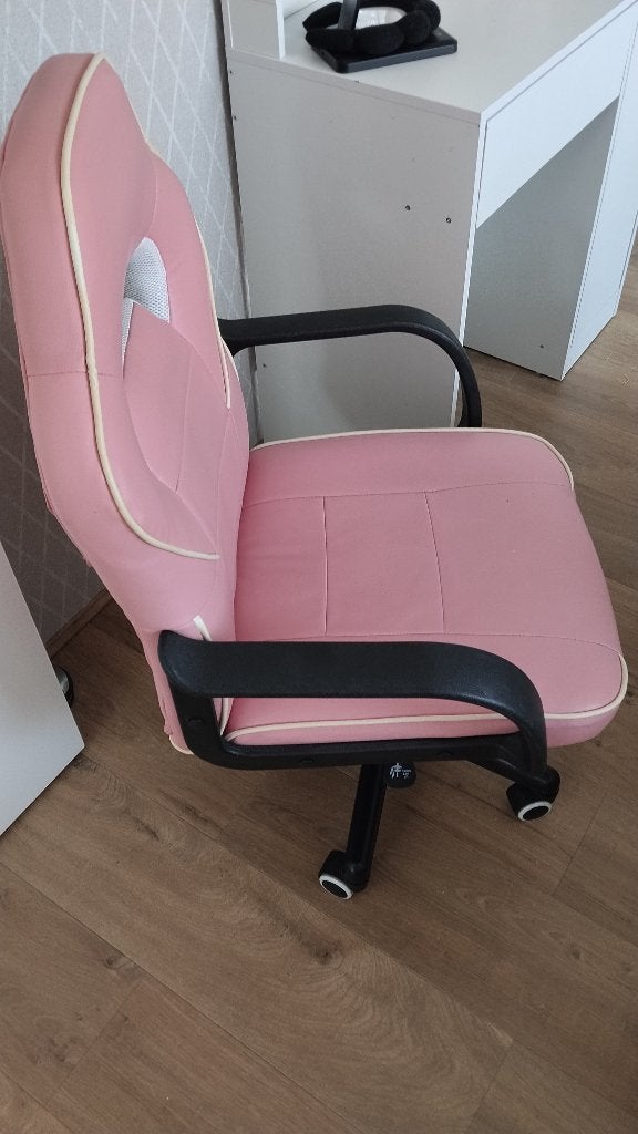 Bureaustoel, Ophalen, Zo goed als nieuw, Roze, Bureaustoel
