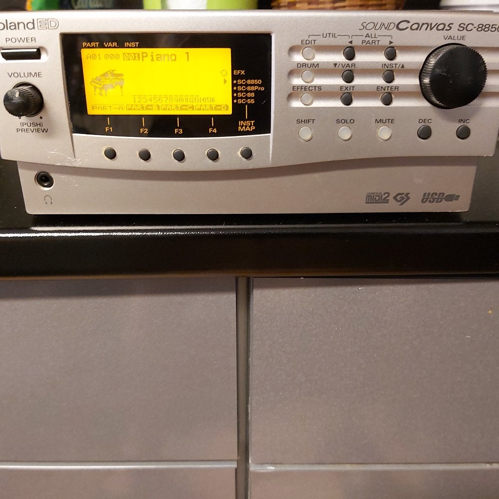 sound canvas sc-8850 module de sons, Muziek en Instrumenten, Ophalen of Verzenden