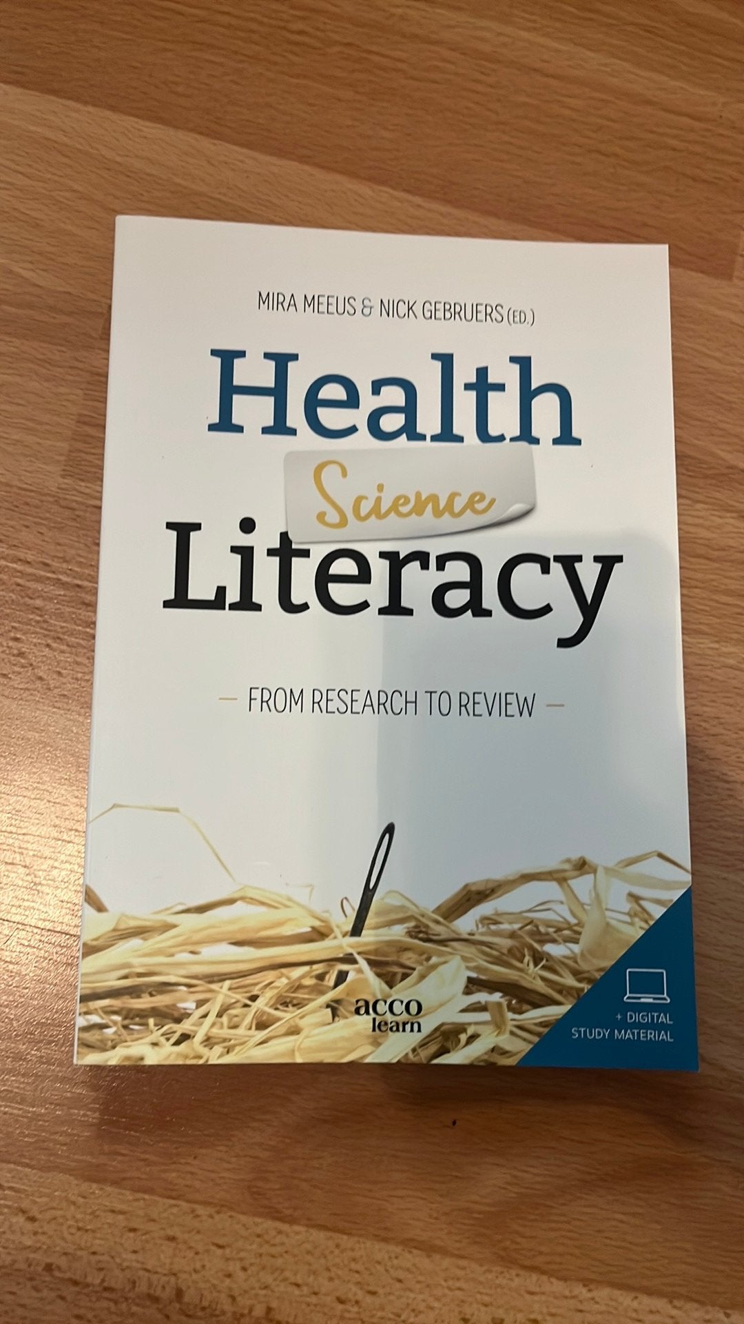 Health Science Literacy, Ophalen, Nieuw