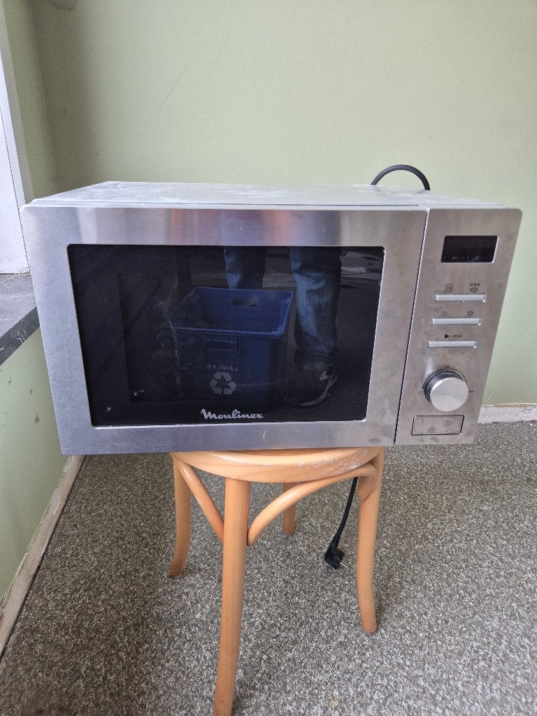 Moulinex Microgolfoven / Combi-oven, Gebruikt, Microgolfoven, Ophalen of Verzenden, Grill