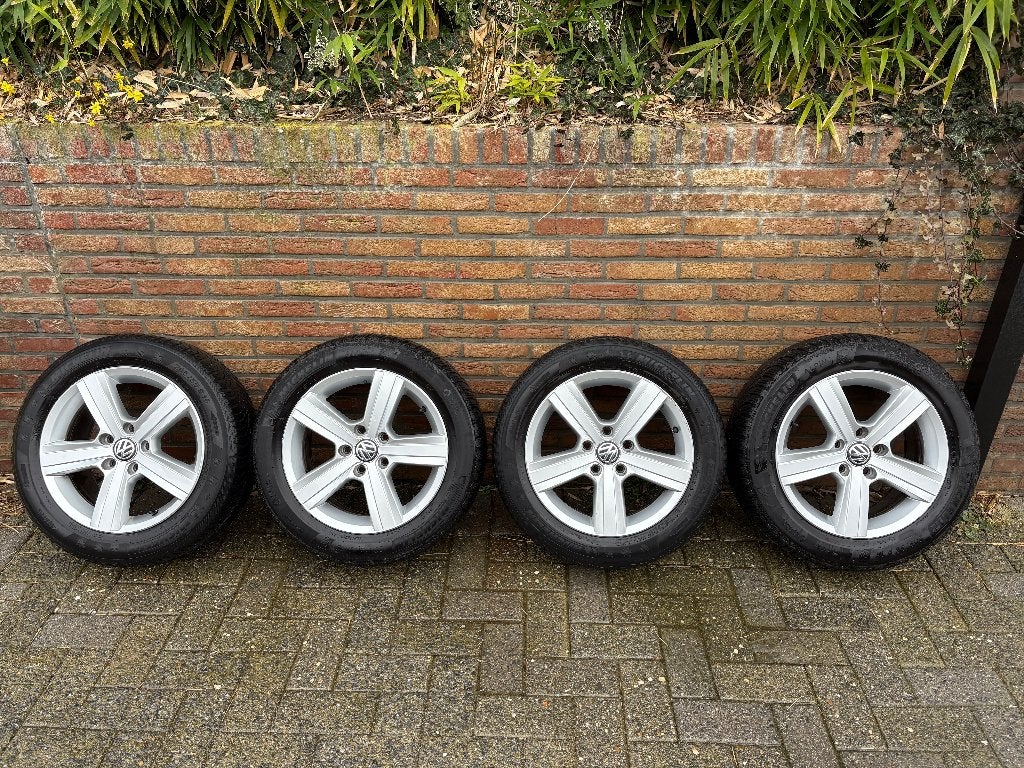 Kit Roues Alu Pneus Hiver VW, Ophalen, Gebruikt, 16 inch, Band(en)