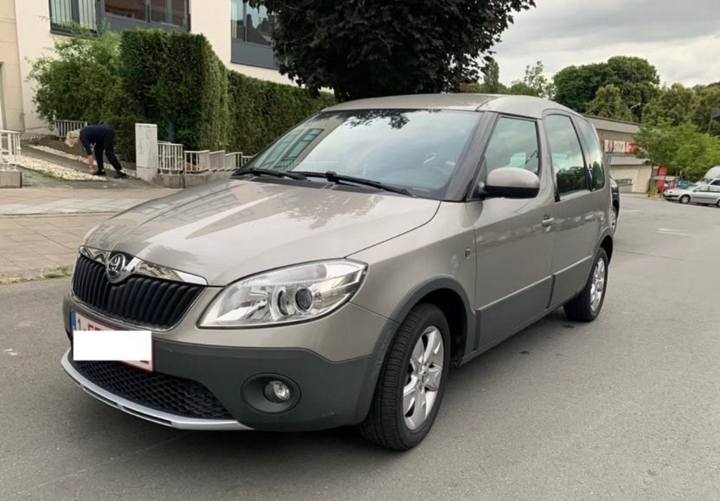 SKODA ROOMSTER 1.2 TSI AMBITION 36000km, Voorwielaandrijving, Zwart, Roomster, Beige
