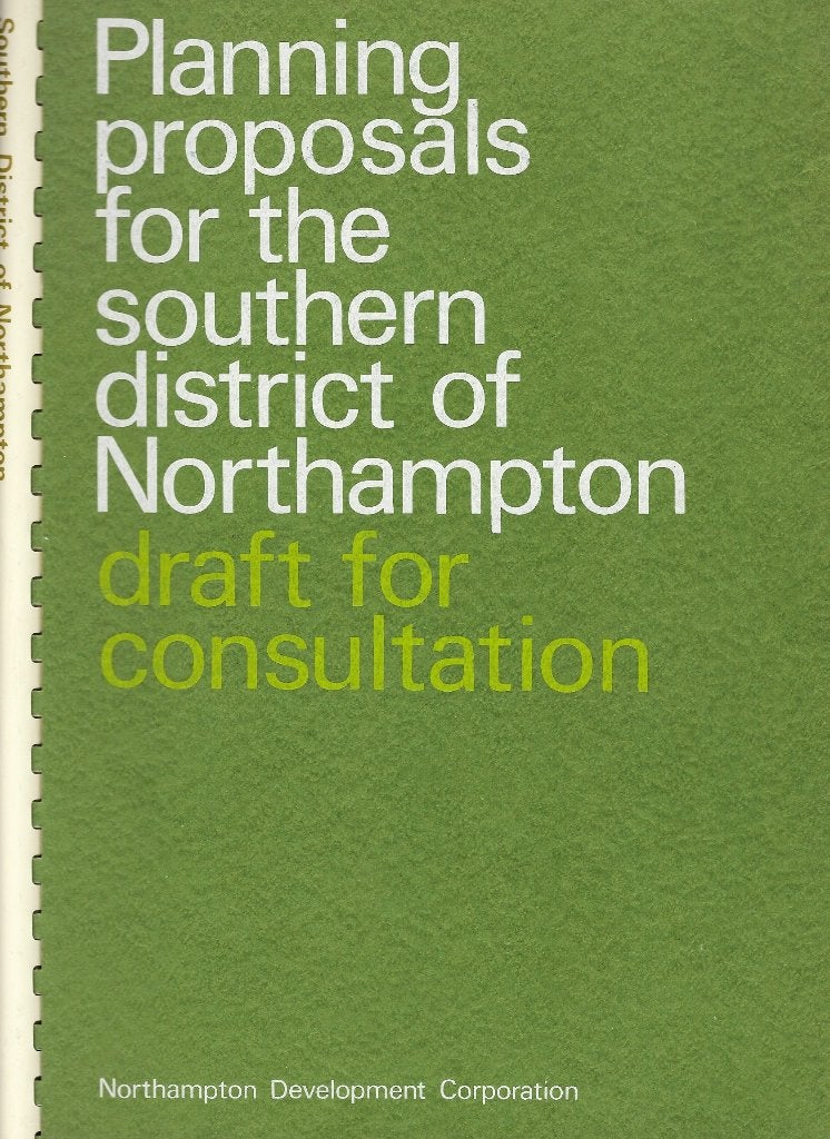 1973 - REDFERN - Propositions de planification Northampton, Envoi, Comme neuf, Ne s'applique pas, Gordon REDFERN