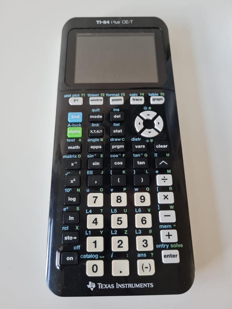Rekenmachine TI-84 Plus CE-T, Diversen, Ophalen, Grafische rekenmachine