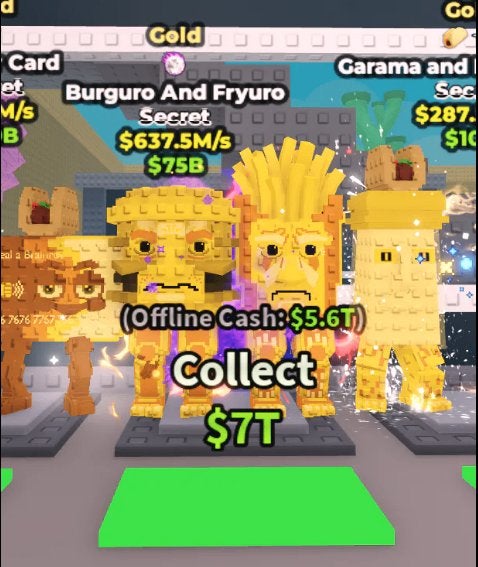 Burguro and Fryuro 500-750M/S (Steal a brainrot), Tous les âges, Envoi, Neuf, dans son emballage, Autres genres