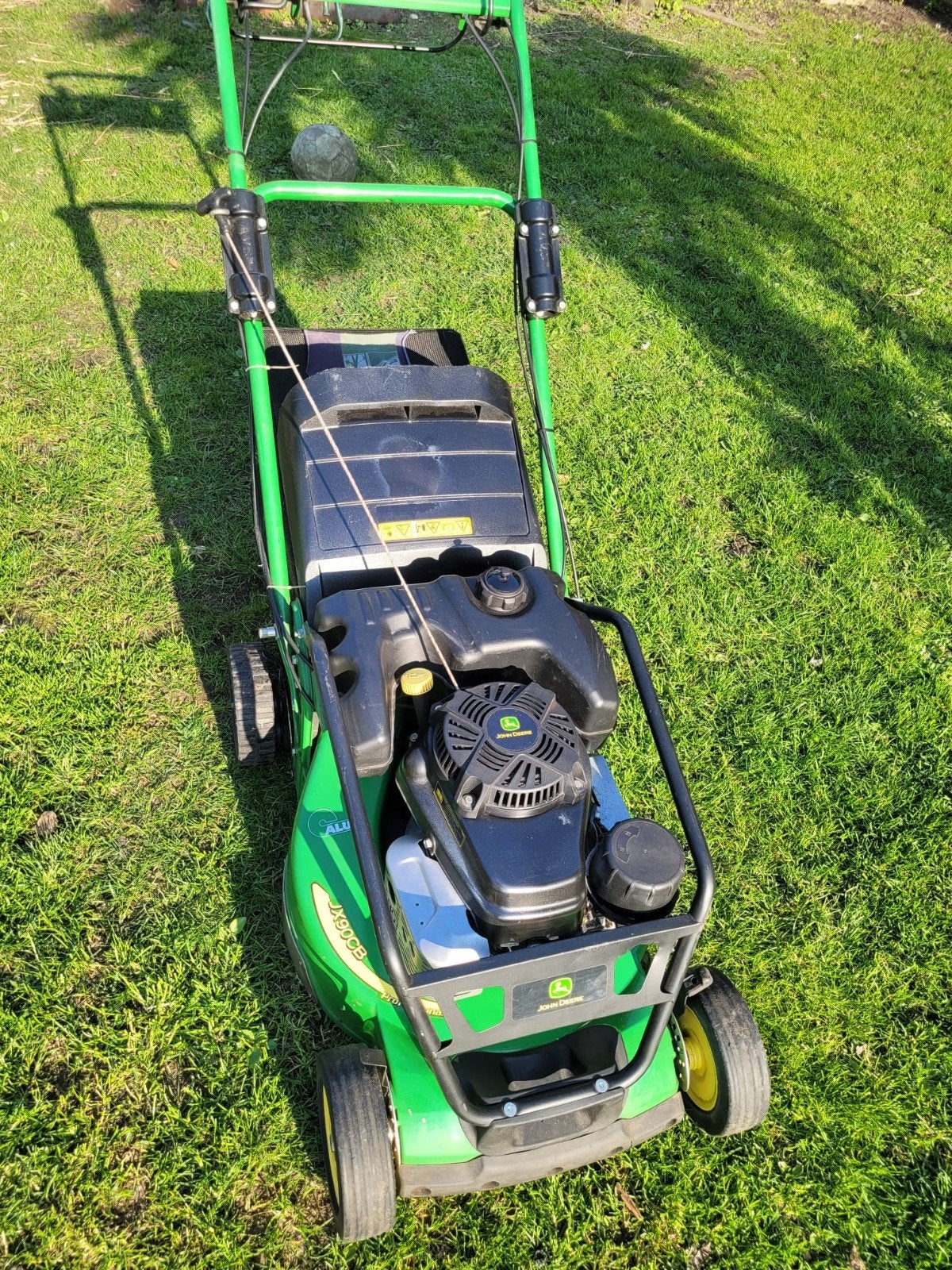 tondeuse professionnelle John Deere prête à l'emploi, Enlèvement, Bac de ramassage