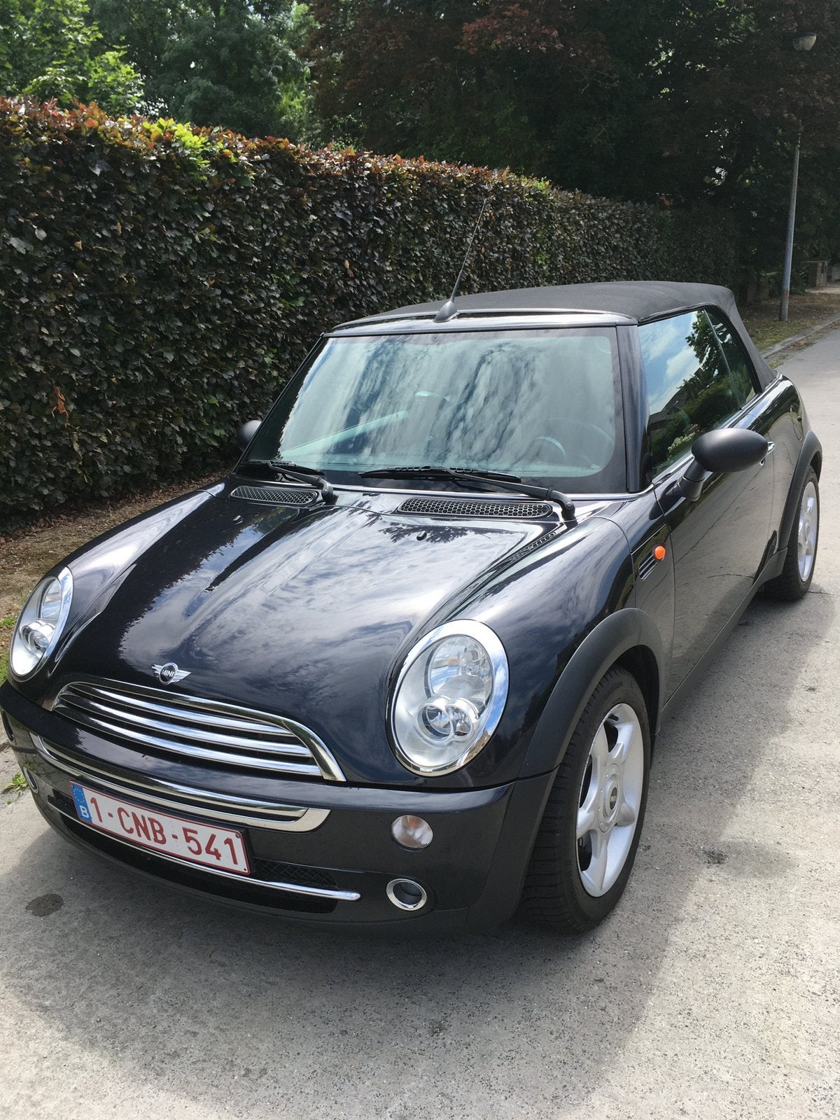Mini one cabrio, Auto's, 4 zetels, 4 cilinders, Cabriolet, Zwart