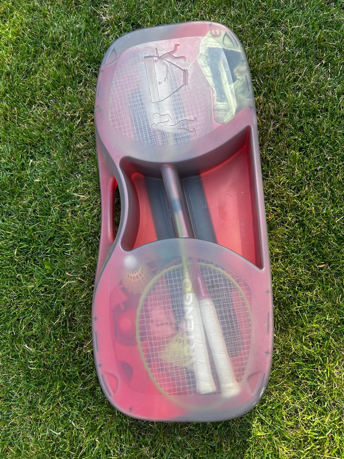 Badminton set, Sport en Fitness, Ophalen, Gebruikt