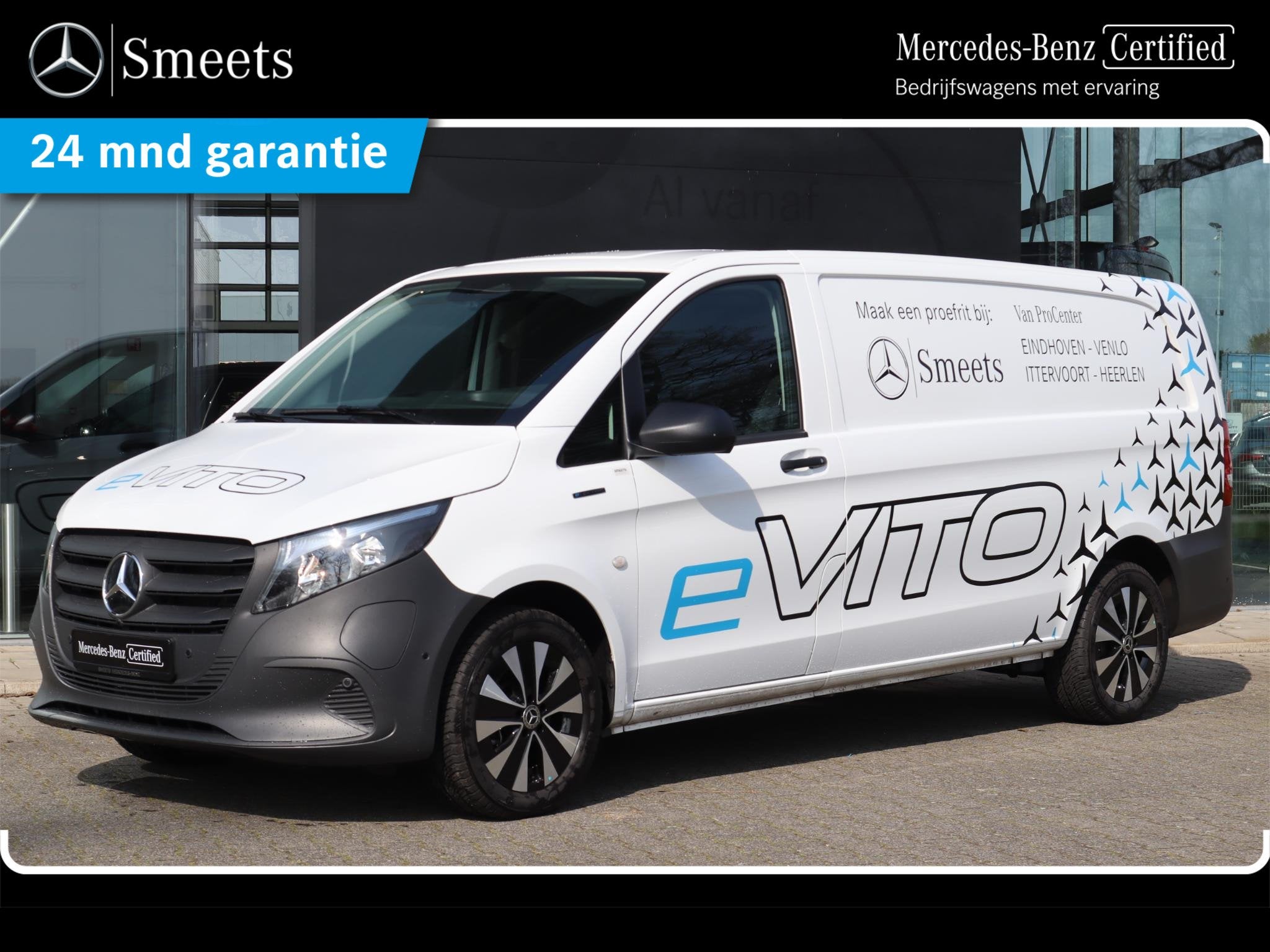Mercedes-Benz eVito 112 L3 FACELIFT 286km WLTP, Autos, Achat, 280 km, Entreprise, 2 places