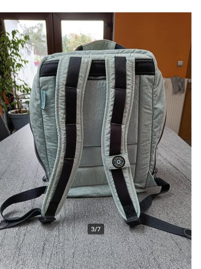 Cartable Kipling bleu clair, 40 à 50 cm, Enlèvement, Bleu, Porte-documents ou Cartable