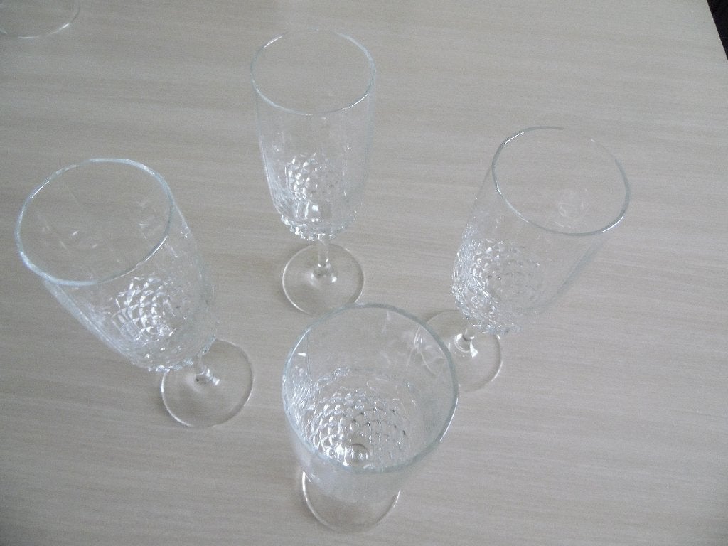 LOT DE 18 VERRES LONGCHAMPS CRISTAL D'ARQUES, Verre ou Verres, Comme neuf, Verre, Enlèvement