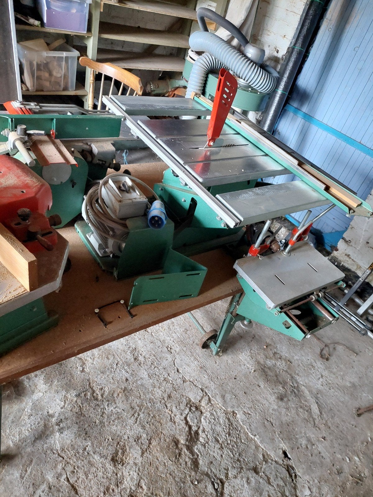 kitty bestcombi houtbewerkingsmachines 5in1, Ophalen