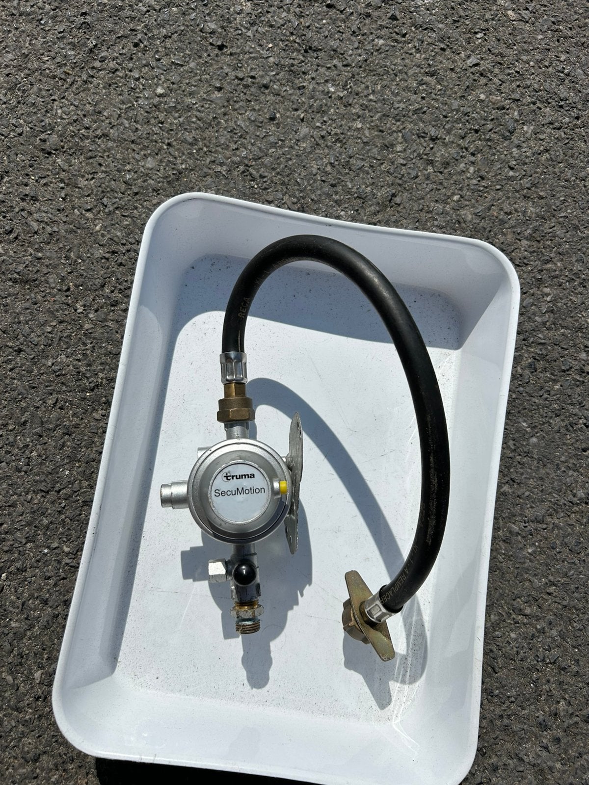 Trumma en verre Secumotion, Caravanes & Camping, Enlèvement, Utilisé