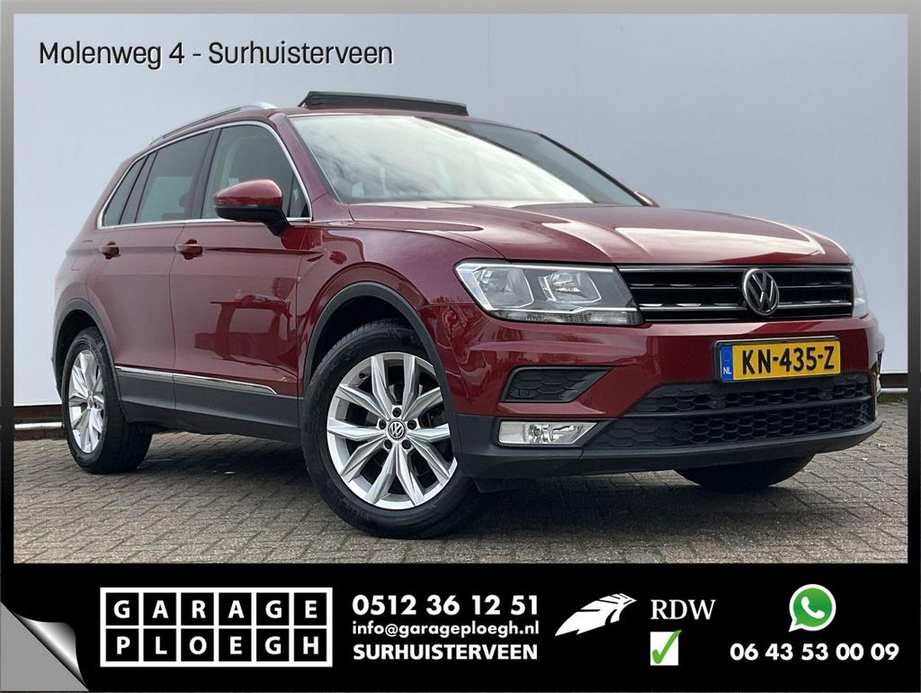 Volkswagen Tiguan 1.4 TSI 126pk DAB Pano.dak Adapt.Cruise Ho, Auto's, Volkswagen, 139 g/km, Bedrijf, Handgeschakeld, Electronic Stability Program (ESP)