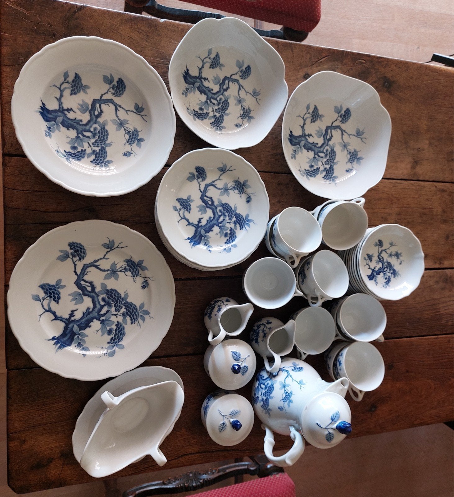 Bavaria set, Ophalen