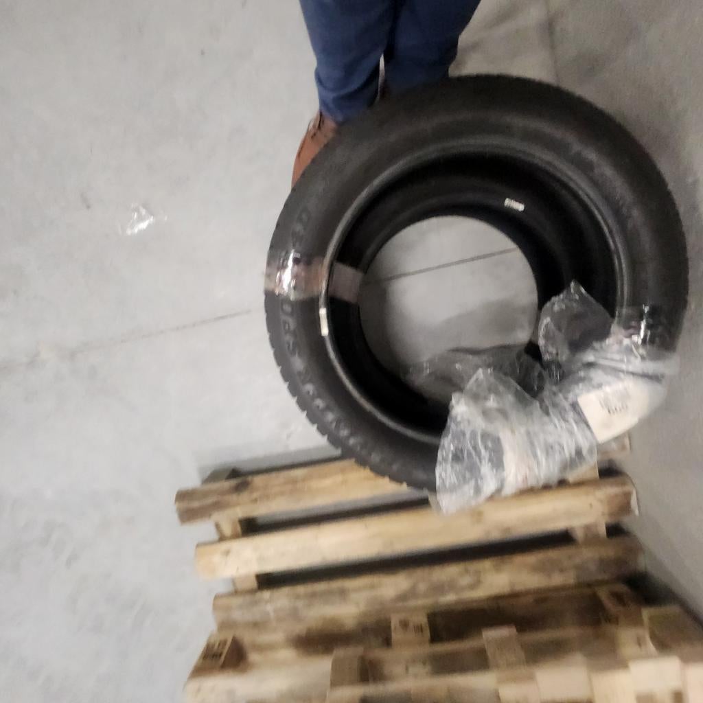 Pneus d'hiver 215/55R18 Dunlop, Enlèvement, Pneus hiver