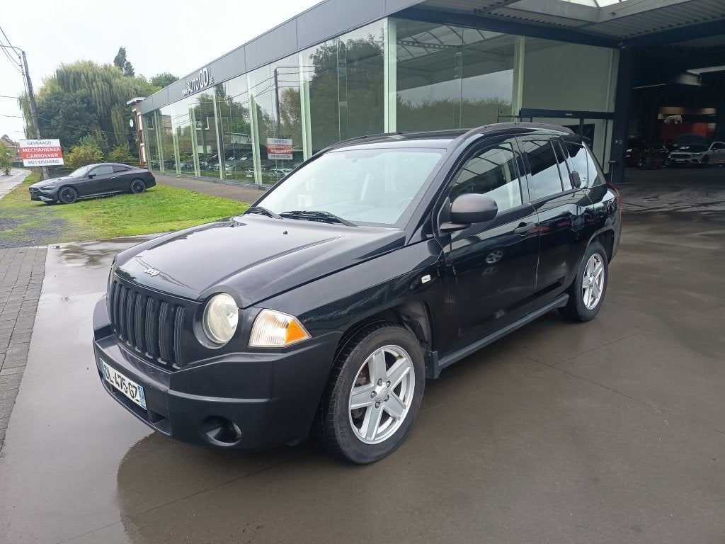 Jeep Kompass, Auto's, https://public.car-pass.be/vhr/c4bb72e3-5ad1-461a-9de1-2fa368fdb829, Stof, 4 cilinders, Zwart