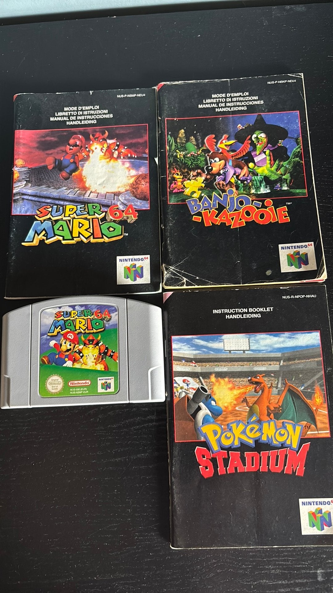 Nintendo 64 game en boekjes, Consoles de jeu & Jeux vidéo, Jeux | Nintendo 64, Enlèvement ou Envoi, Comme neuf