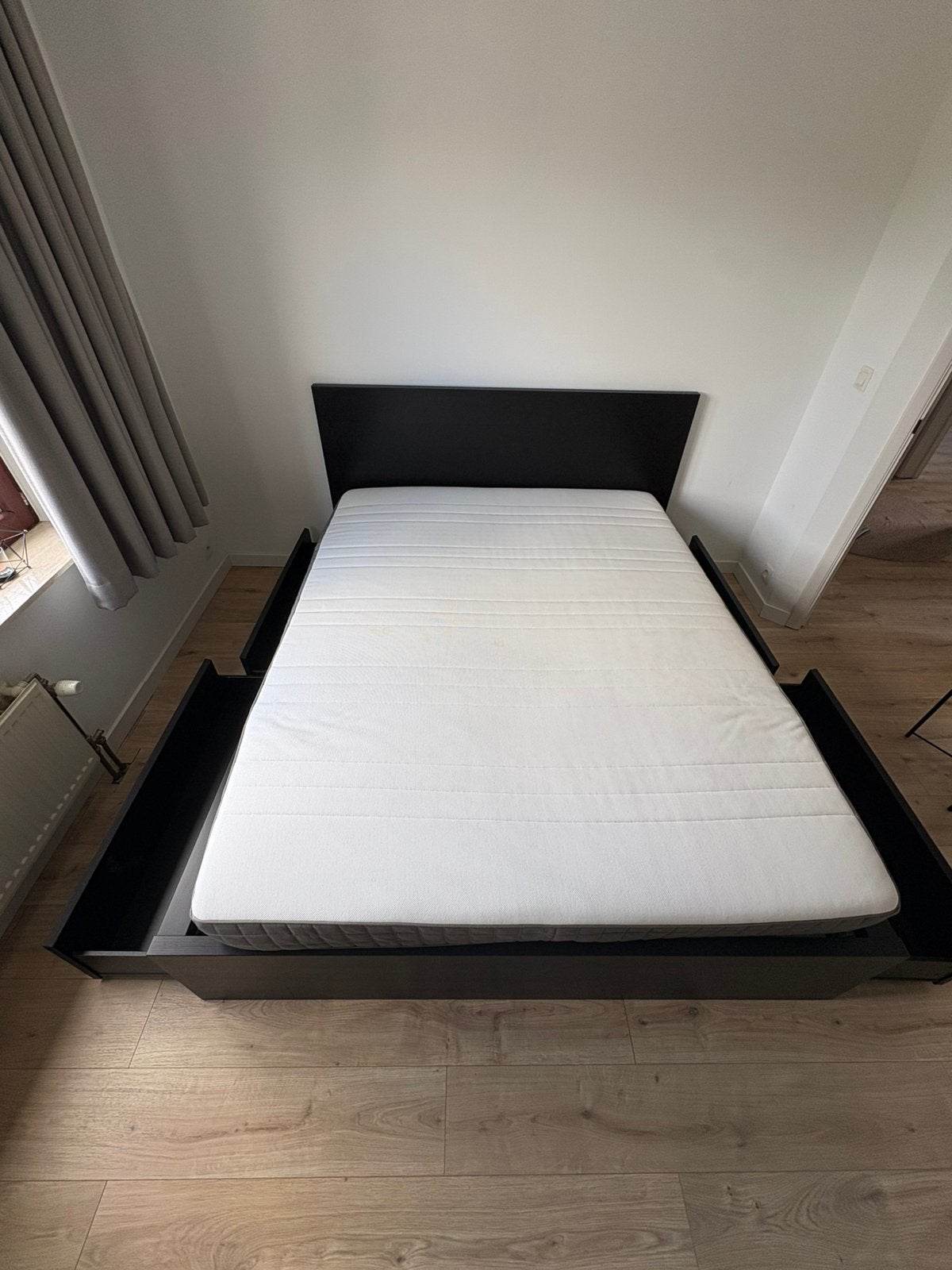 Malm Ikea bed, Ophalen, Gebruikt